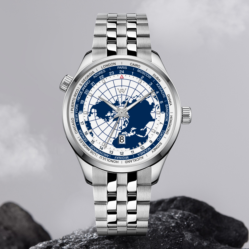 Paper Weight Crystal - WM Watch Automatic Mechanical Men Watch
