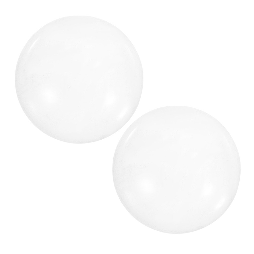 Paper Weight Crystal - 2Pcs Crystal Paperweights Dome Shaped Heavy