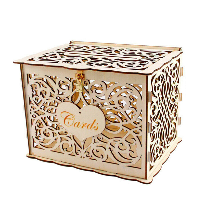 30X24X21cm DIY Wedding Gift Ca - đánh giá và giá Card Index Box