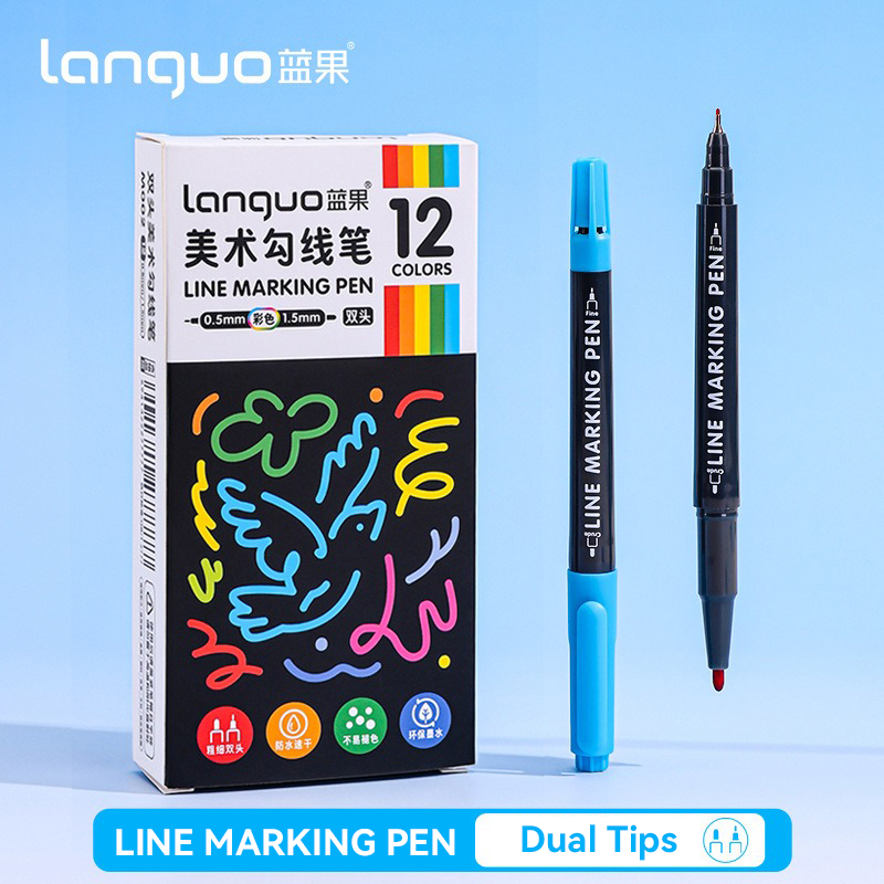LANGUO Colorful Line Drawing P - đánh giá và giá Correction Pen Fine
