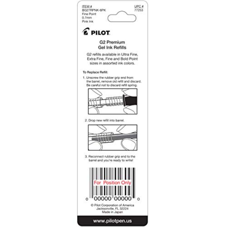 , G2 Gel Ink Refills, Fine Poi - đánh giá và giá Gel Refill Pack