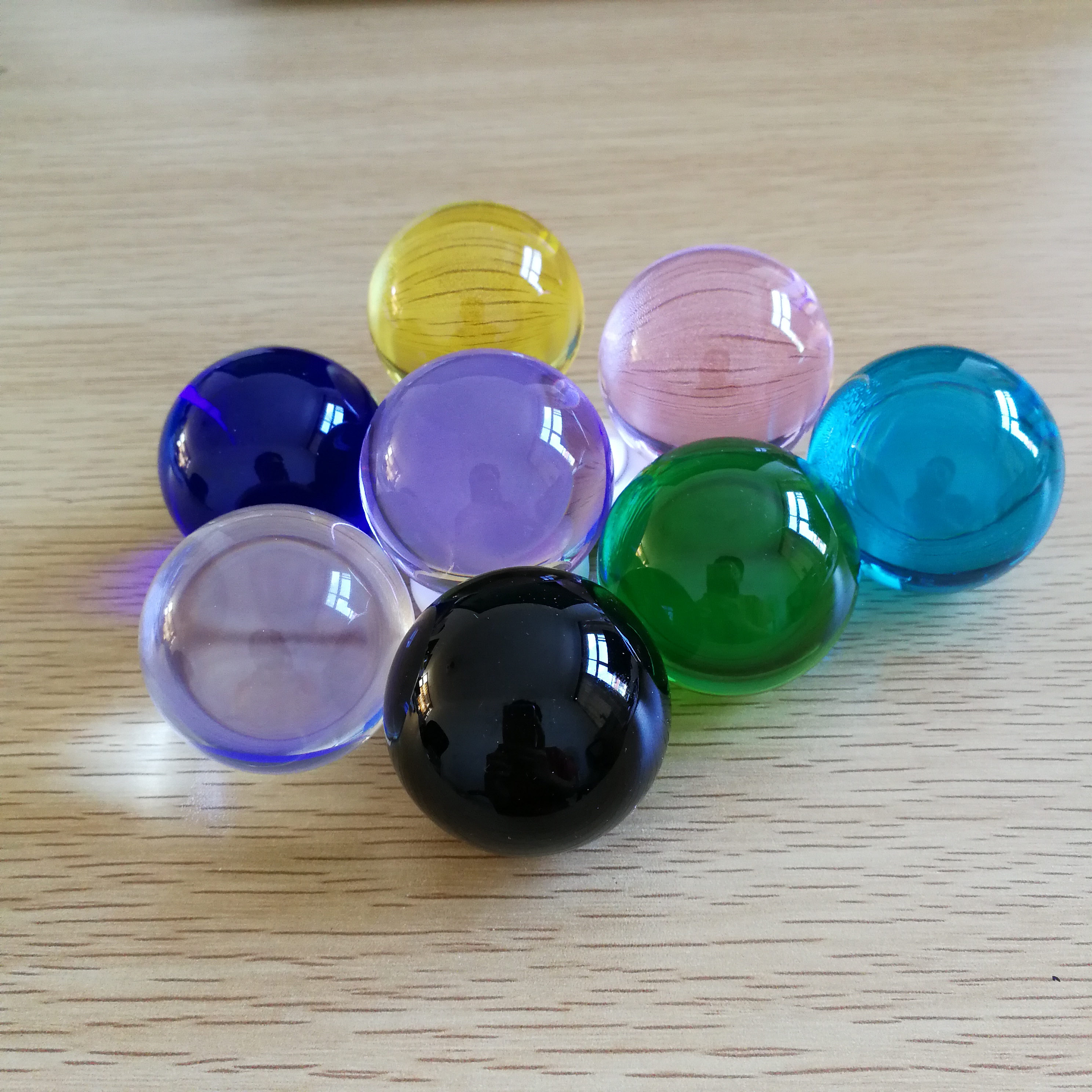 50mm Colors Crystal Ball Photo - đánh giá và giá Book Weight Glass