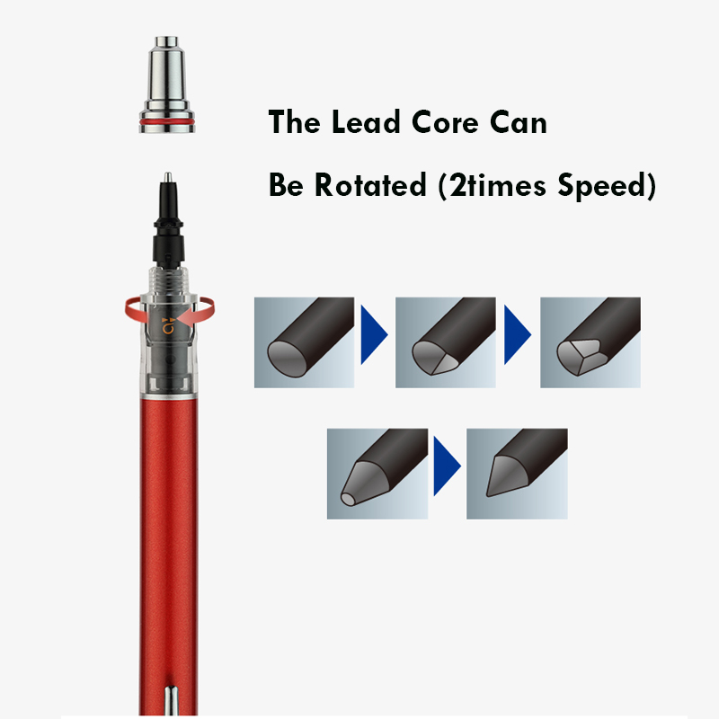 TOMBOW Shake to Lead/Press Mec - đánh giá và giá Mechanical Pencil 0.3
