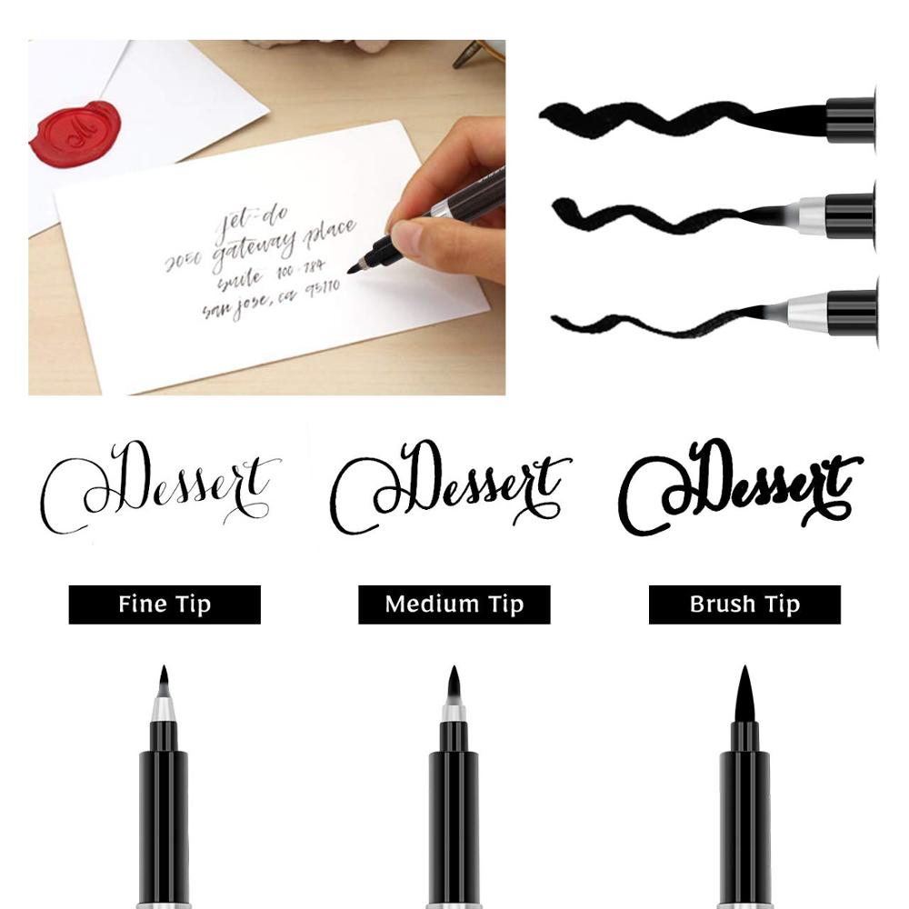 3pcs Calligraphy Pen Set Fine  - đánh giá và giá Correction Pen Fine