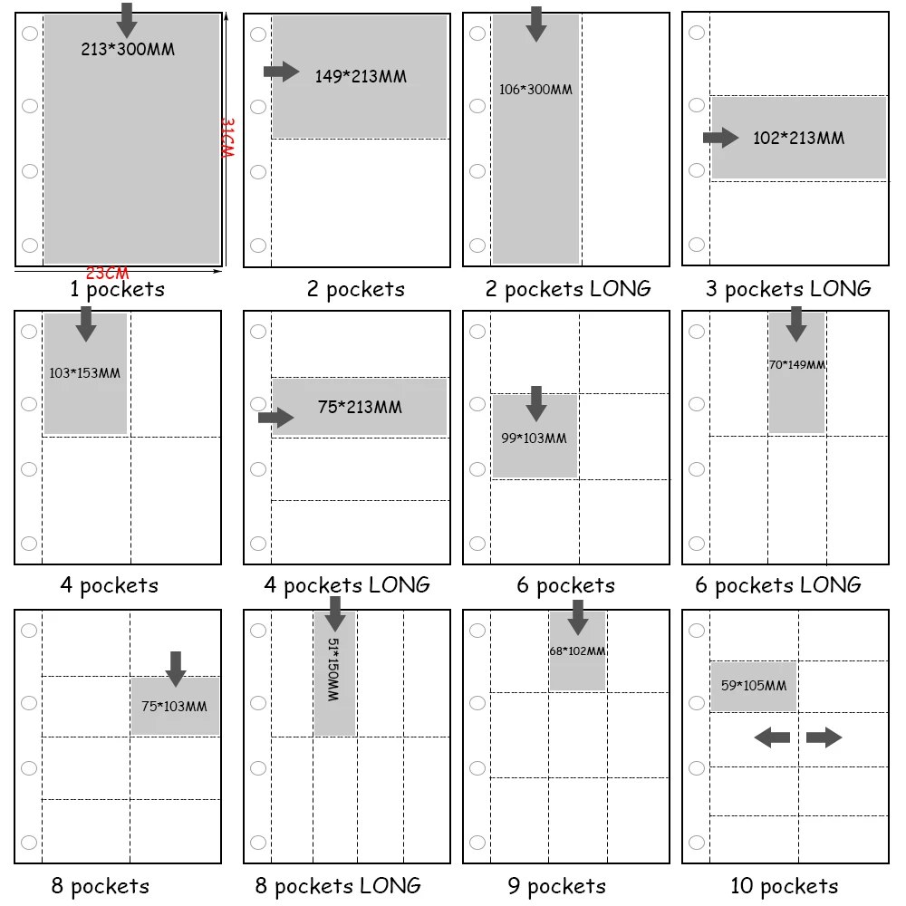 PLRBOK A4 Clear 10 Pcs Photo A - đánh giá và giá Binder A4 Lever