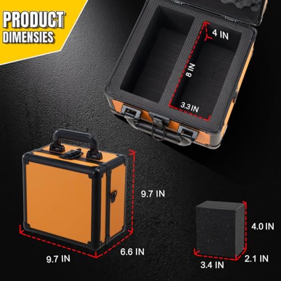 Graded Card Storage Box Alumin - đánh giá và giá Card Index Box