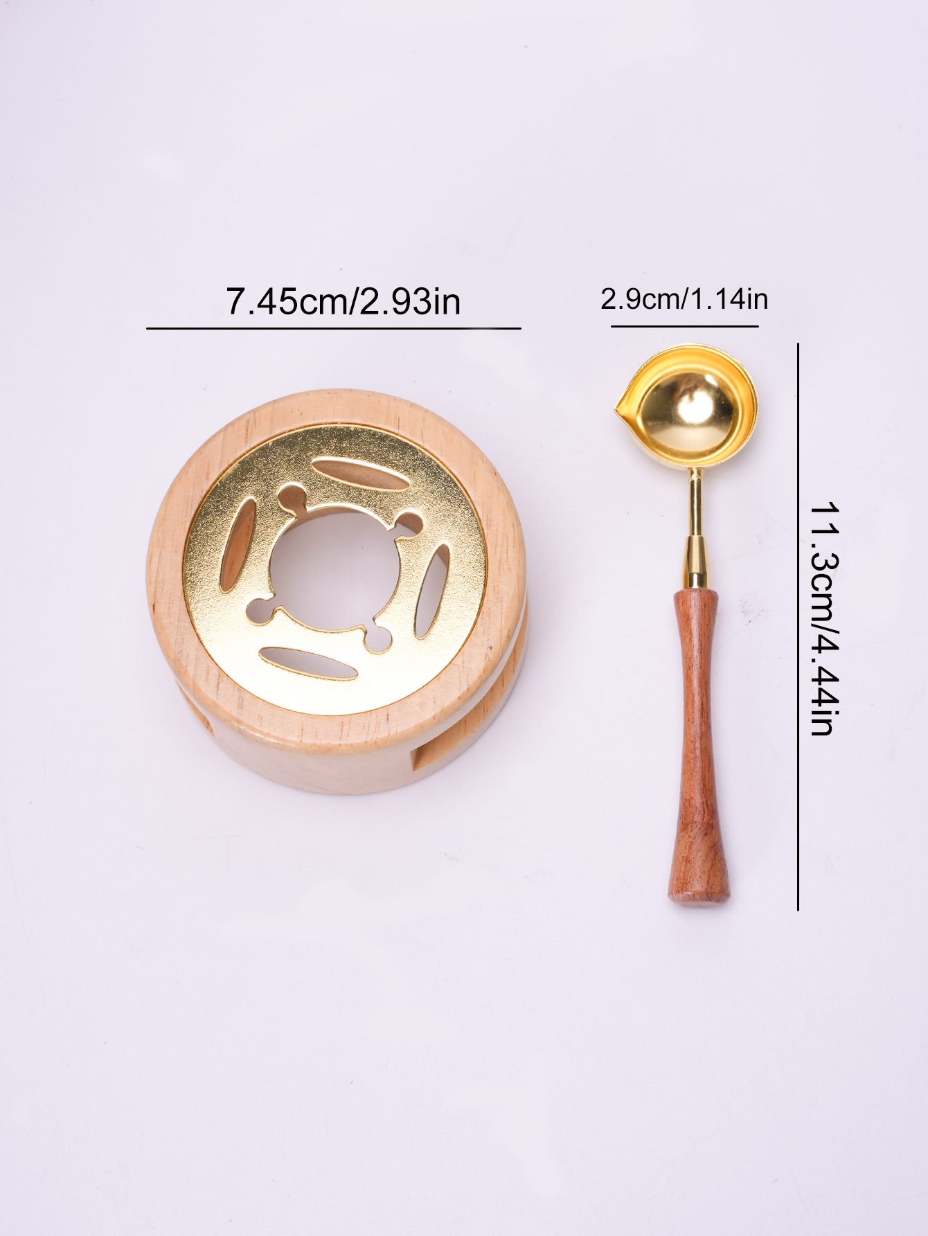 1set Wax Seal Set Wood Wax Mel - đánh giá và giá Wax Seal Stamp Set