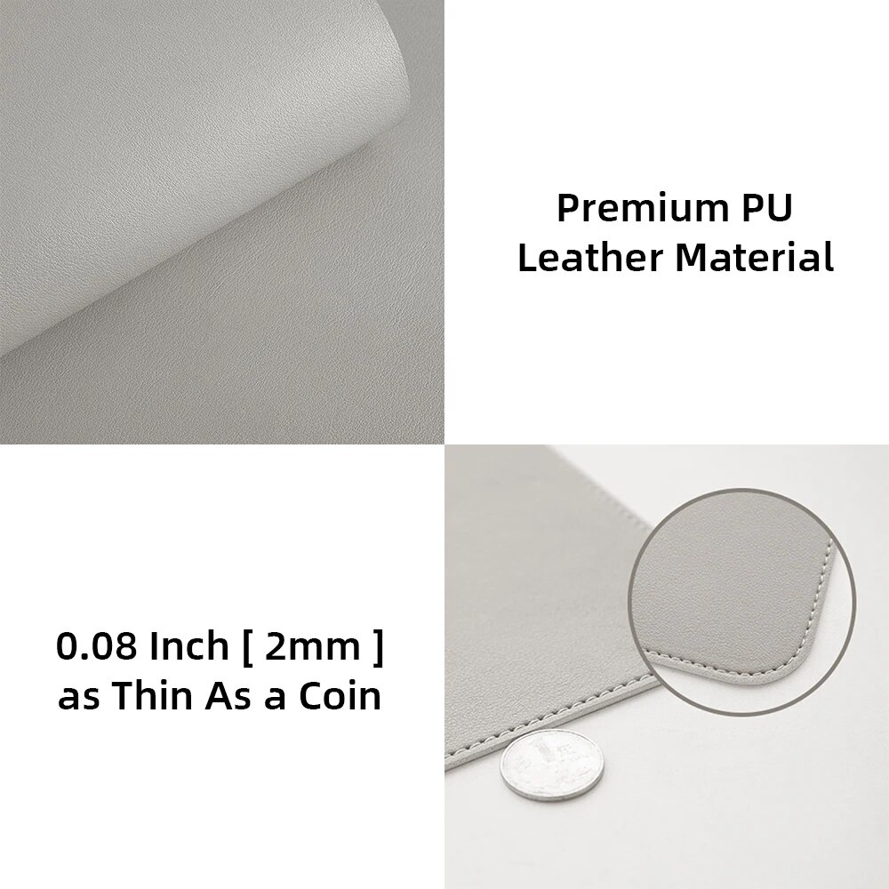1 Pcs Large Size 60*30mm Offic - đánh giá và giá Leather Desk Pad