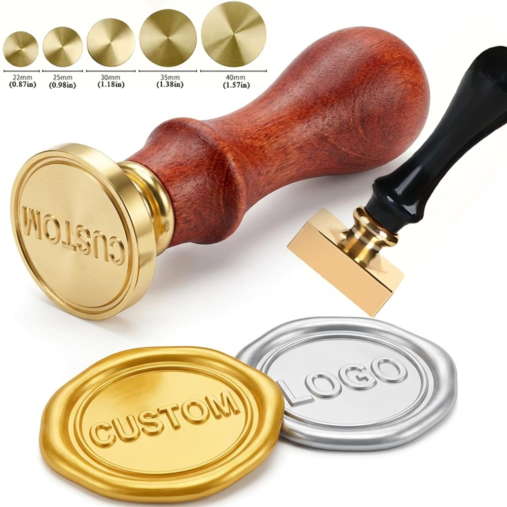 Customized Logo Wax Seal Stamp - đánh giá và giá Wax Seal Stamp Set