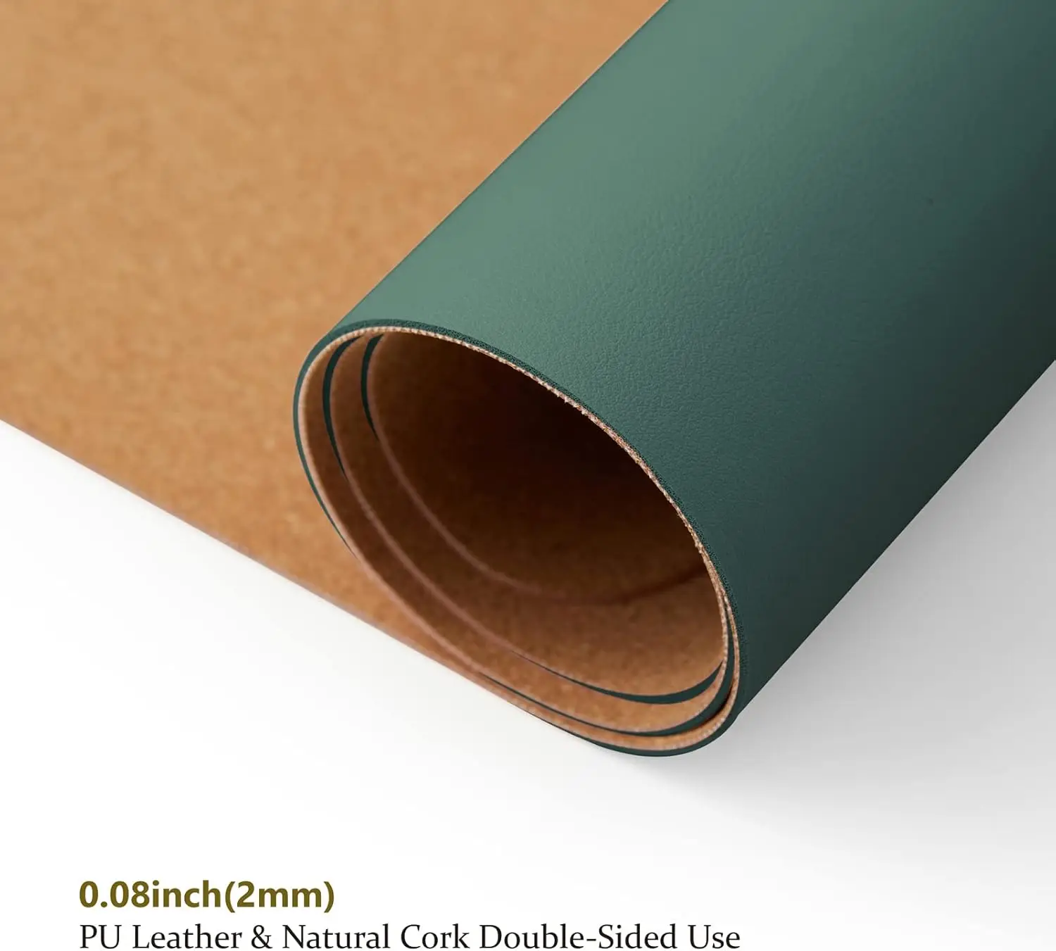 Cork Desk Mat Dual-Sided Desk  - đánh giá và giá Leather Desk Pad