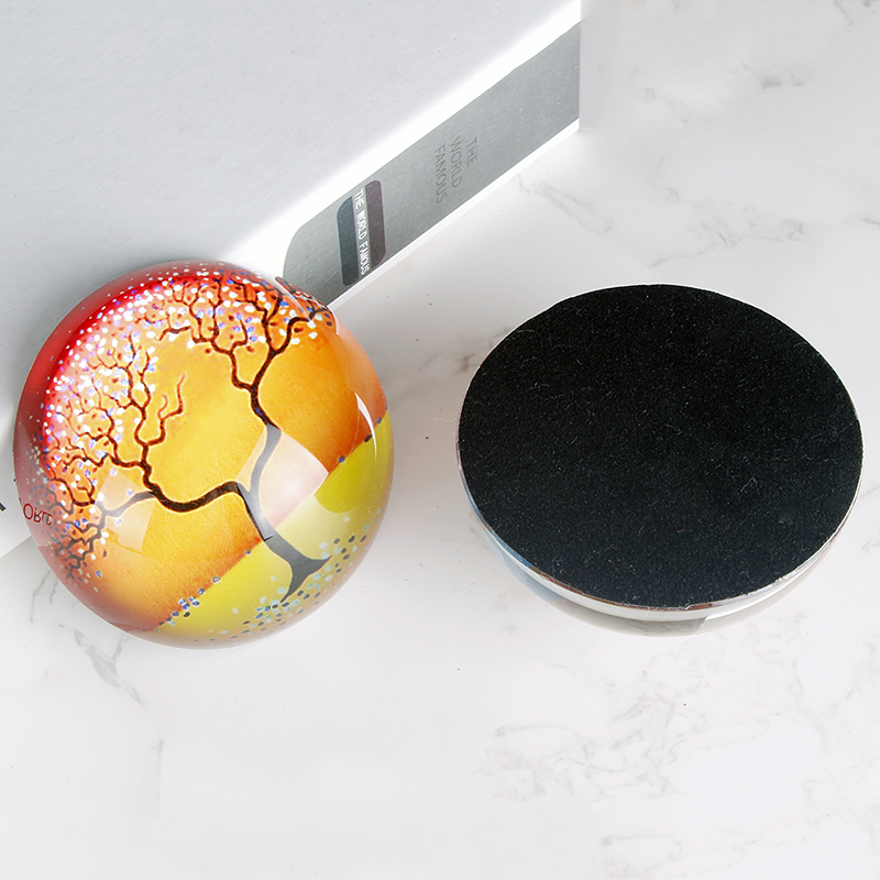 Custom Crystal Hemisphere Glas - đánh giá và giá Paper Weight Crystal