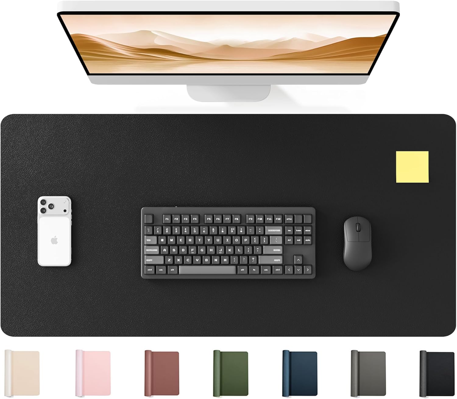 Large PU Leather Desk Mat 35.4 - đánh giá và giá Leather Desk Pad