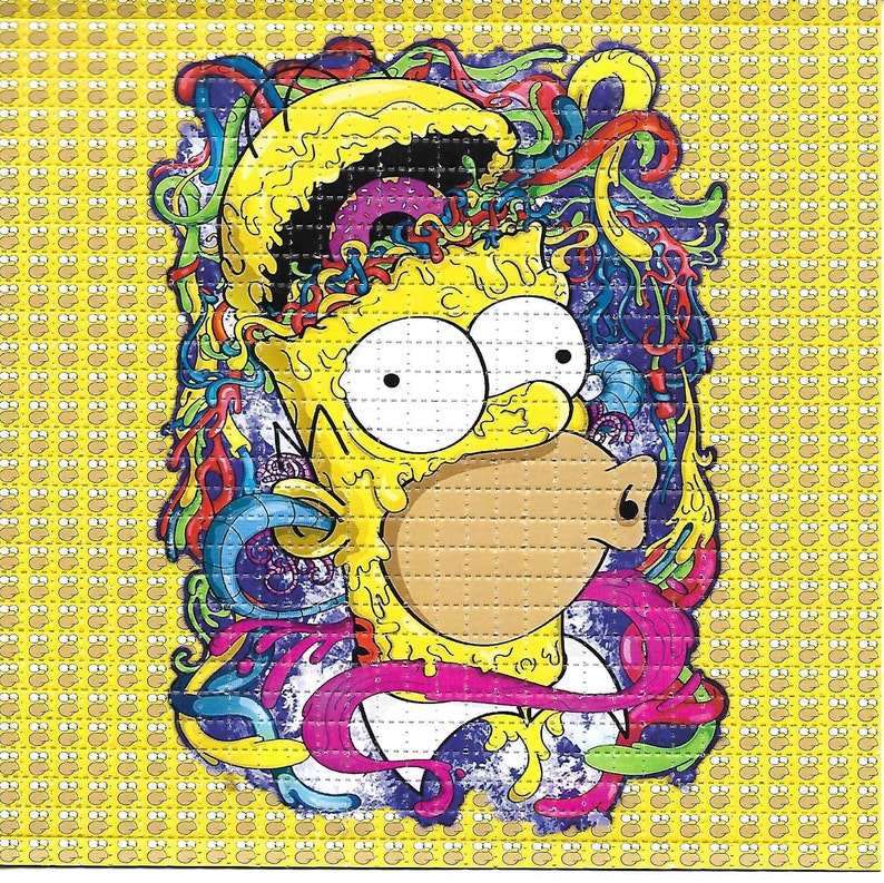 Mind blown Psychedelic Acid-Fr - đánh giá và giá Ink Blotter Paper