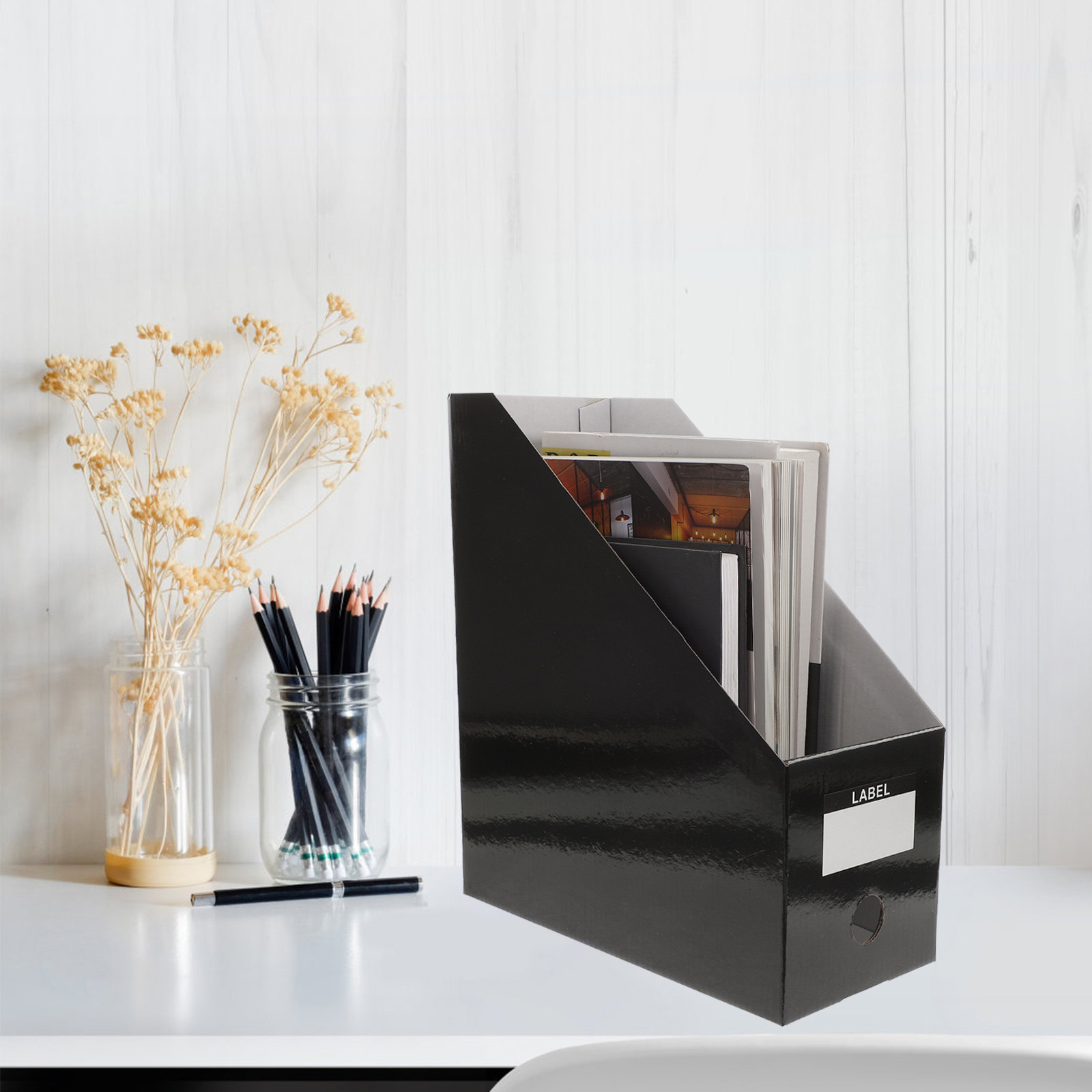 3Pcs Desktop File Organizer Ra - đánh giá và giá Magazine Holder Rack
