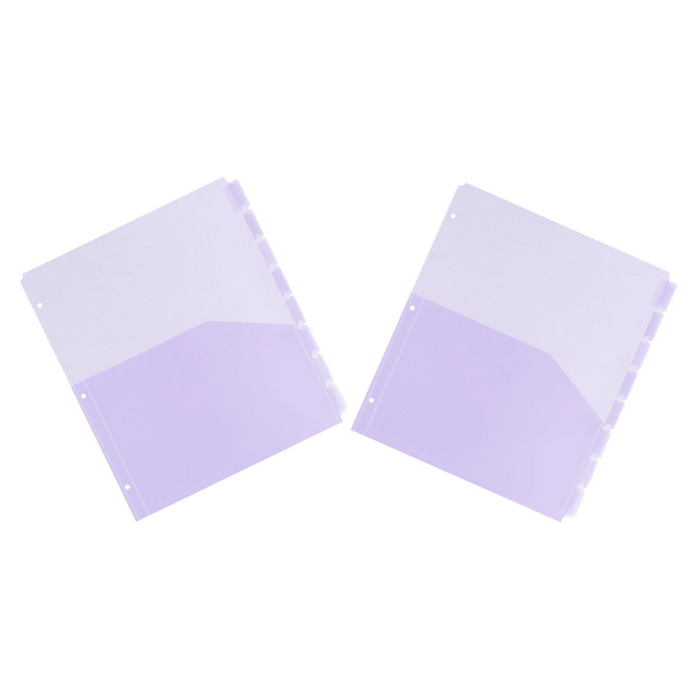 2Sets Binder Dividers A4 3-Hol - đánh giá và giá Tab Divider A4