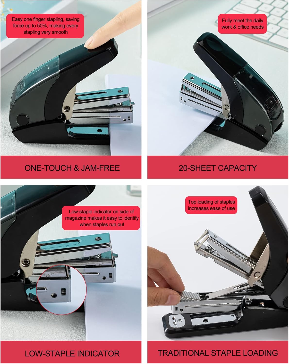 Effortless Standard Stapler Se - đánh giá và giá Stapler Half Strip