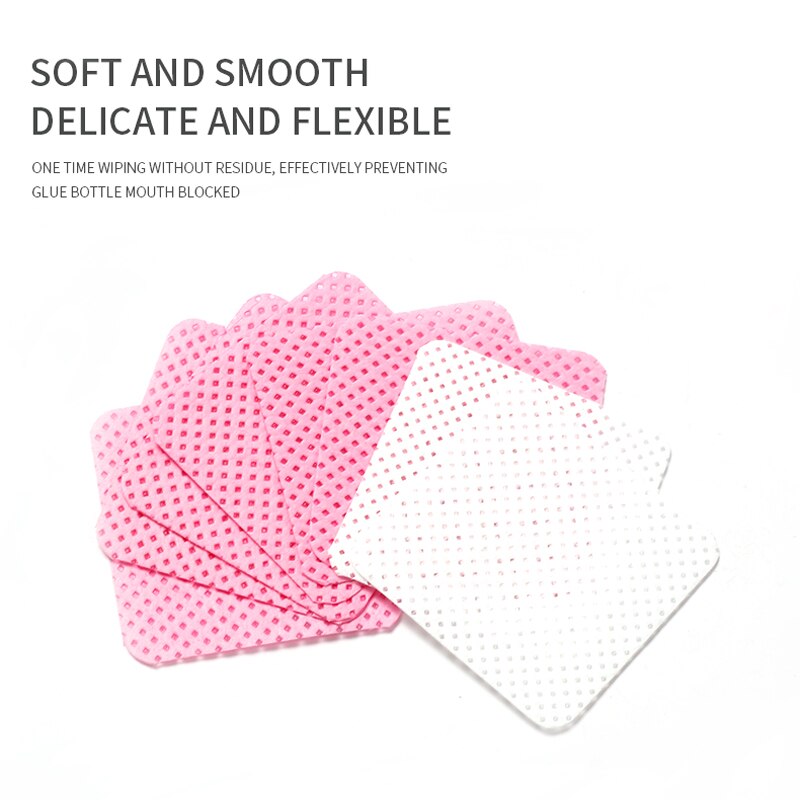 600Pcs/Pack Lint-Free Eyelash  - đánh giá và giá Gel Refill Pack
