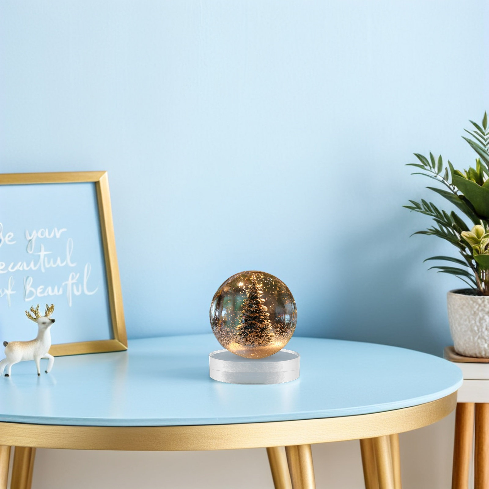 2Pcs Transparent Crystal Round - đánh giá và giá Paper Weight Crystal