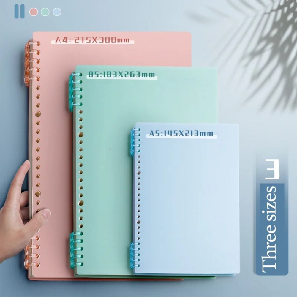 4Pcs PP Loose-leaf Book Cover  - đánh giá và giá Binder A4 Lever