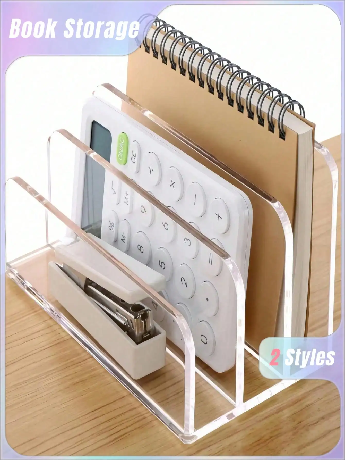1Pc Acrylic File Folder, Desk  - đánh giá và giá Magazine Holder Rack