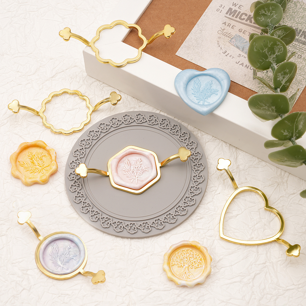 Set of 6 Metal Wax Seal Stamps - đánh giá và giá Wax Seal Stamp Set