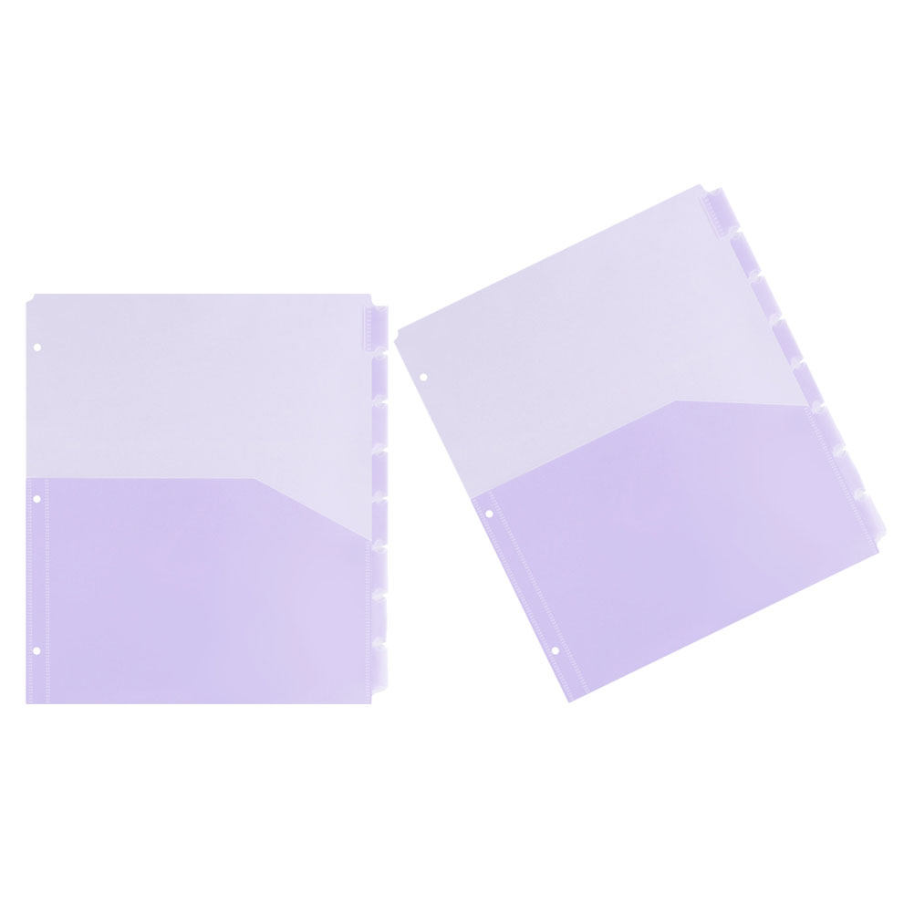 2Sets Binder Dividers A4 Plast - đánh giá và giá Tab Divider A4