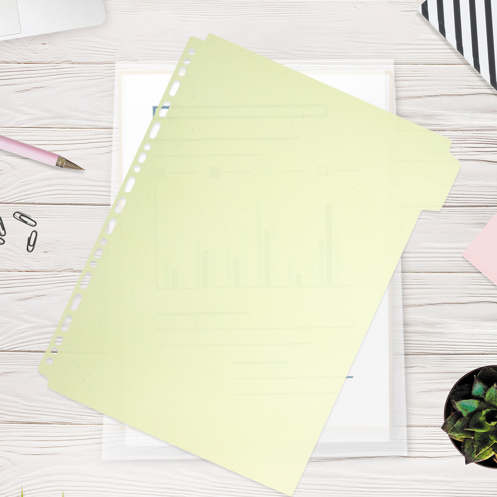 6Pcs File Binder Dividers A4 I - đánh giá và giá Tab Divider A4