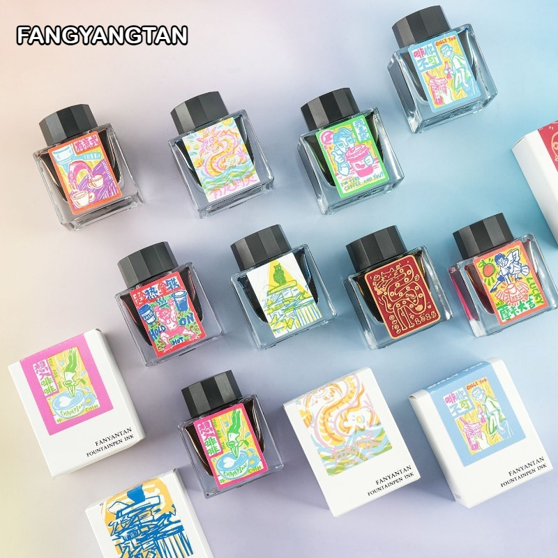 FANGYANGTAN 20 Colors 50ml She - đánh giá và giá Fountain Pen Bottled Ink